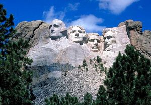 Quatro presidentes cravados na história norte-americana